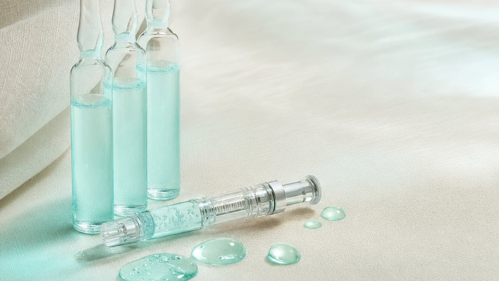 Biorevitalizasiya — Aquashine, Hyalual, Restylane Vital, Jalupro, Teosyal