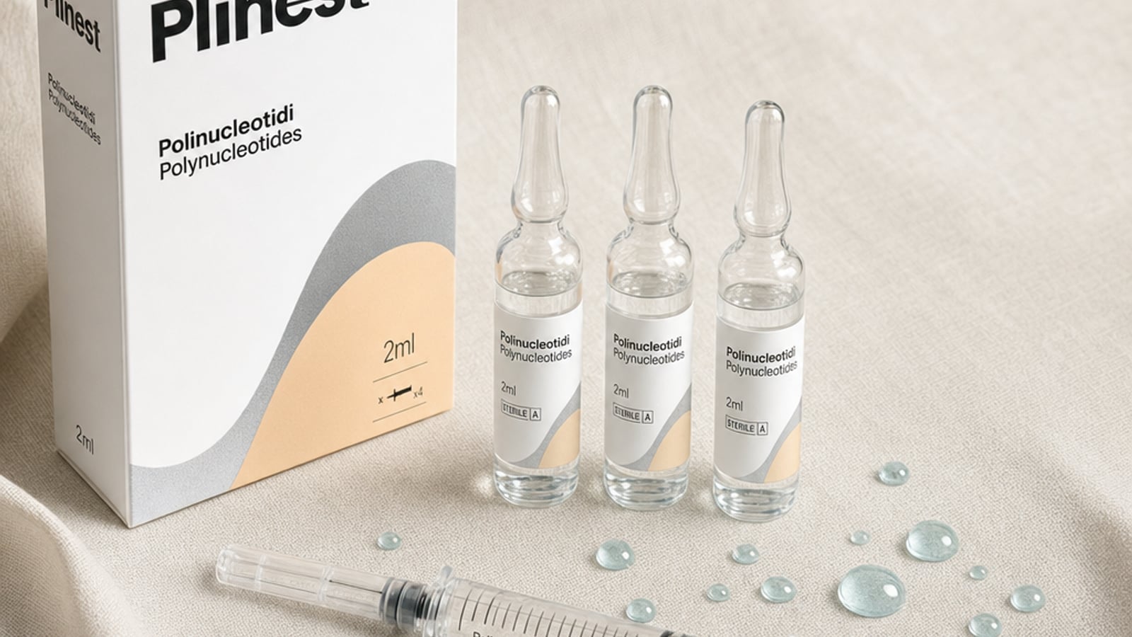 Polinukleotidlər (PDRN / PRDN) üz üçün — Plinest, Newest, PhilArt FACE